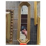Framed Octagonal Wall Mirror