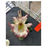 Capodimonte Handcrafted Floral Porcelain Decoratio