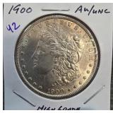 1900 Morgan Silver Dollar in High Grade