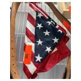Jaeger American Flag-Themed Scarf