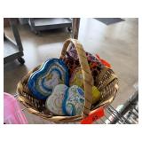 Basket of Brighton Decorative Tins