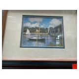 Framed Reproduction Prints of Monet Works