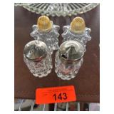 Four Clear Glass Shakers