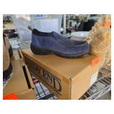 Lands' End Blue Slip-On Shoes in Box