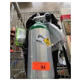Aluminum Oxygen Cylinder With Regulator and Case