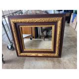 Wood and Gilt Framed Wall Mirror