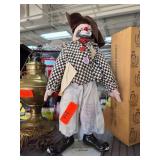 Heritage Mint Collection Porcelain Clown Doll