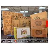 Empty Cigar Boxes