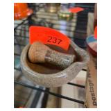 Stoneware Mortar and Pestle Muchelney