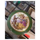 Limoges Hand-Painted Lidded Trinket Box