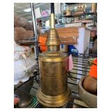 Brass Lampe Olympic Safety Lamp Gaudard