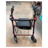 Guardian Rollator Walker with Seat and Storage