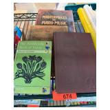 Five Vintage Music and Poetry Books