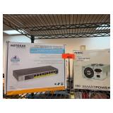 Netgear 8-Port Switch and Antec Power Supply