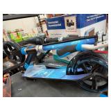 Blue Beleev Folding Kick Scooter
