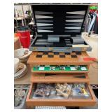 Multi-Game Set with Board and Pieces