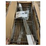 Amazon Basics 5-Shelf Shelving Unit in Chrome