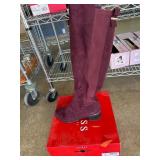 Guess Over-the-Knee Burgundy Boots, Size 9M