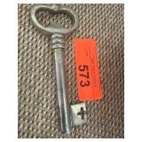 Skeleton Key Bottle Opener in Metal Finish