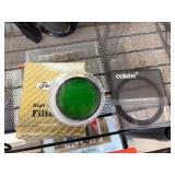 Photography Filters Including Green and Cokin