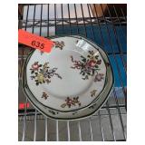 Old Leeds Sprays by Royal Doulton Plates