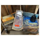 Decorative Items Including Thermometer