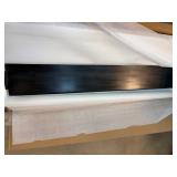 Restoration Hardware Black Wood Shelf