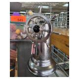 Nautical-Themed Chrome Table Lighter