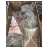 6pc FDI Metal Decorative Containers