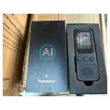 AI Language Translator Device with Touchscreen