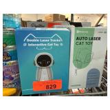 Interactive and Automatic Laser Cat Toys