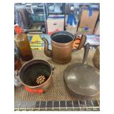 Copper and Brass Kitchenware