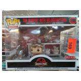 Funko Pop Tim Murphy with Velociraptors 1199