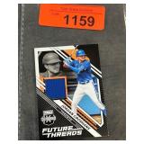 Panini Future Threads Jordan Groshans Card