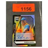 2021 Panini Elite Extra Edition Ruben Ibarra Card