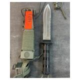 Whetstone Cutlery Tactical Knife with Sheath