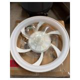 Ceiling Fan With Integrated Light Fixture