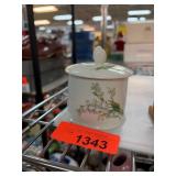 Limoges France Porcelain Lidded Container