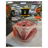 Italian Ceramic Decorative Sphere With Holes