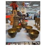 Brass Tableware and Decorative Pieces