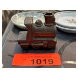 Cast Metal Train-Shaped Decorative Item