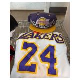 NBA Lakers Jersey and New Era Hat Combo