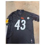 Reebok Polamalu 43 Pittsburgh Steelers Jersey