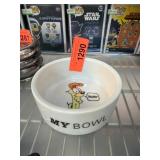 Garfield-Themed Ceramic Pet Bowl