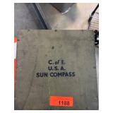 Universal Sun Compass Model SC-1 in Original Case
