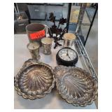 Decorative Metalware and Clock
