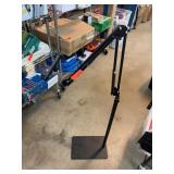 Adjustable Black Metal Display Stand