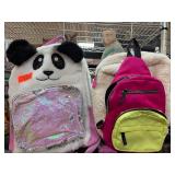 Backpacks: Panda, Dream Chaser, Sling Bag
