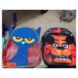 Two Character-Themed Backpacks