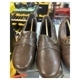 Brown Womens Shoes by Clarks, Size 9.5W